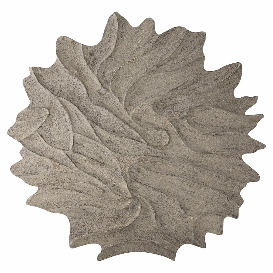 PTMD Wandpaneel Ceanna Bruin Wavy rond L Sale