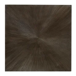 PTMD Wandpaneel Zapp Brown geribbeld vierkant S Clearance