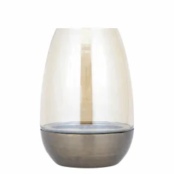 PTMD Windlicht Kalley bruin L Clearance