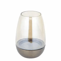 PTMD Windlicht Kalley bruin L Clearance