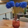 Pure Kunsttak Alium rond 70 cm donkerblauw Hot