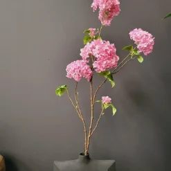 Pure Kunsttak Hortensia groot 110 cm roze Online