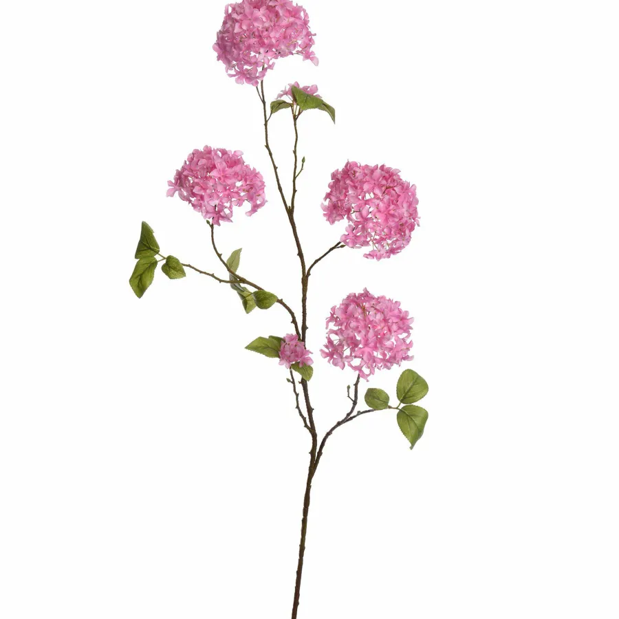 Pure Kunsttak Hortensia groot 110 cm roze Online