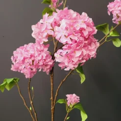 Pure Kunsttak Hortensia groot 110 cm roze Online