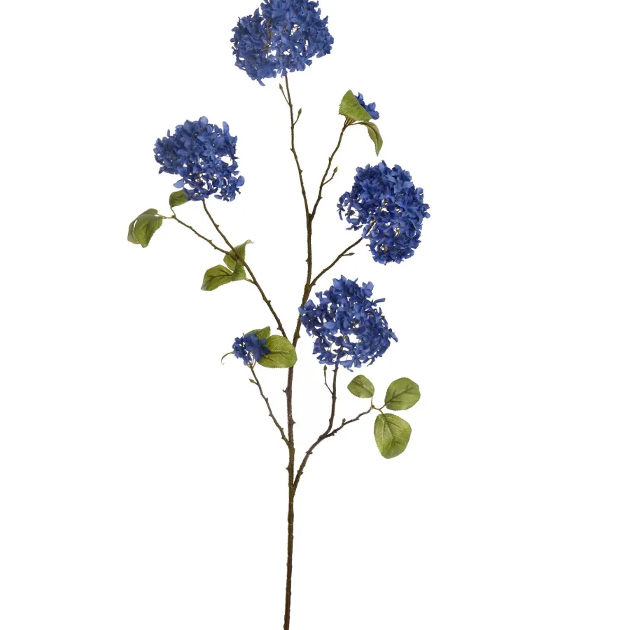 Pure Kunsttak Hortensia groot 110 cm donkerblauw Outlet