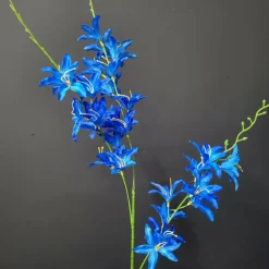 Pure Kunsttak Lily 110 cm blauw