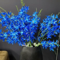 Pure Kunsttak Lily 110 cm blauw
