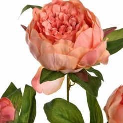 Pure Kunsttak Pioen X3 70 cm zalm Outlet