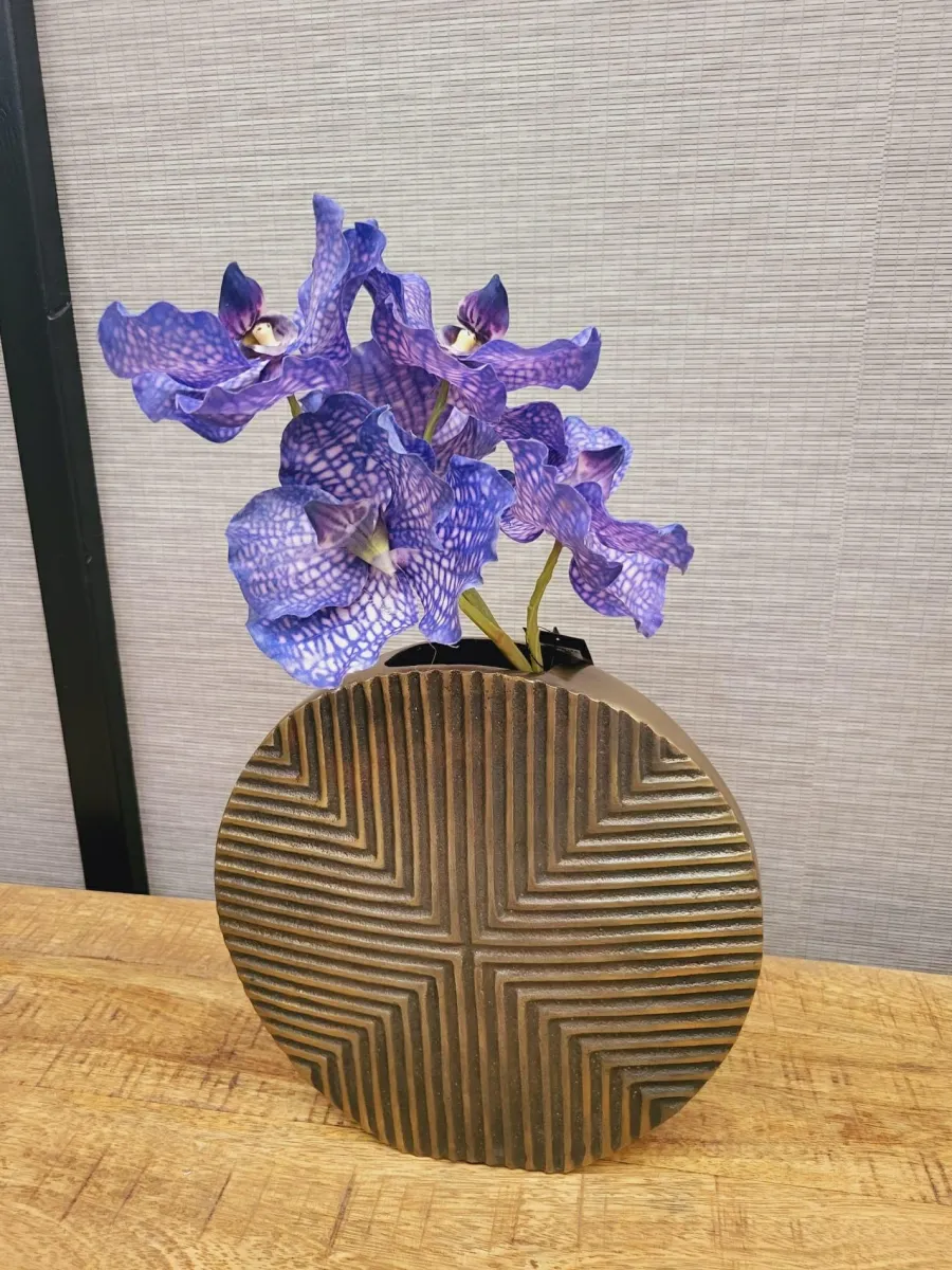 Pure Kunsttak Vanda Orchidee 62CM blauw Clearance
