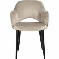 Richmond Interiors Arm chair Giovanna trendy nature/quartz khaki Hot