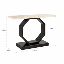 Richmond Interiors Avalon wandtafel brons Clearance