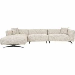 Richmond Interiors Bank Hoxton 3-zits + lounge links Be Trendy 01 Nature Best