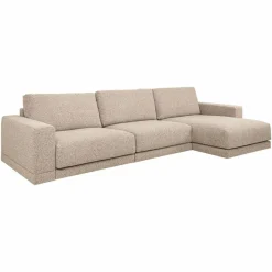 Richmond Interiors Bank Trentino cayenne brown 3,5 zits + lounge links / rechts Sale