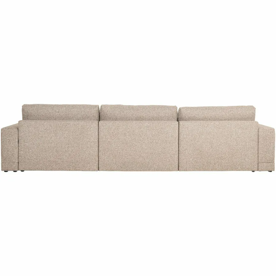Richmond Interiors Bank Trentino cayenne brown 3,5 zits + lounge links / rechts Sale