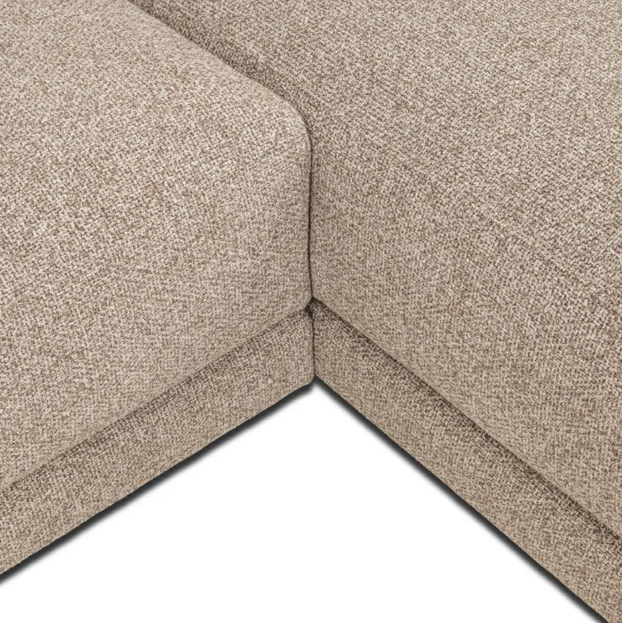 Richmond Interiors Bank Trentino cayenne brown 3,5 zits + lounge links / rechts Sale