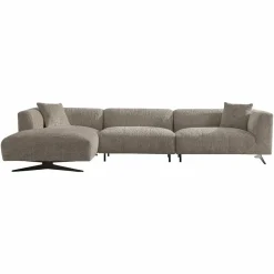 Richmond Interiors Bank Hoxton 3-zits + lounge links Be Lovely 170 Beige Best