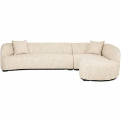 Richmond Interiors Bank Pandora beige angora lounge rechts Online
