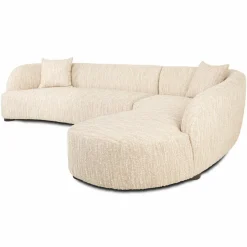 Richmond Interiors Bank Pandora beige angora lounge rechts Online