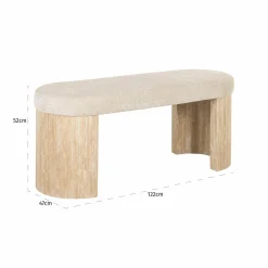 Richmond Interiors Bank Gallice natural beige travertine Online