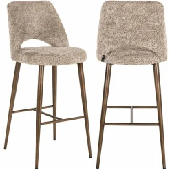 Richmond Interiors Barstoel Delphine lovely nature fire retardant Discount