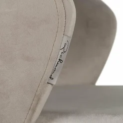 Richmond Interiors Barstoel Savoy khaki velvet - Showroommodel Clearance