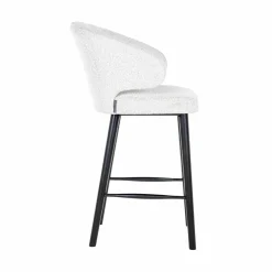 Richmond Interiors Barstoel Indigo White Bouclé (Copenhagen 900 Bouclé White) Outlet