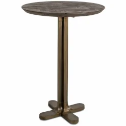 Richmond Interiors Bartafel Revelin dark brown 80Ø Hot