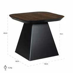 Richmond Interiors Bijzettafel Bonvoy Bruin Online