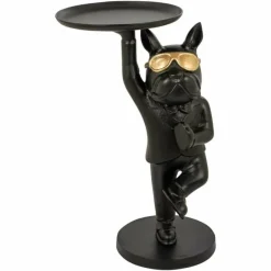 Richmond Interiors Bijzettafel Bullie Zwart/Goud Sale