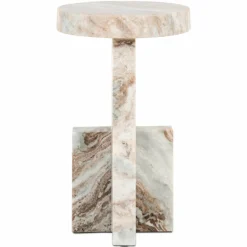 Richmond Interiors Bijzettafel Sion Blush beige