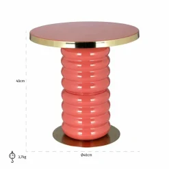 Richmond Interiors Bijzettafel Shirin Pink Discount