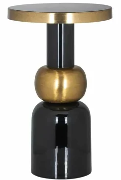 Richmond Interiors Bijzettafel Mose 41Ø (Black) Outlet