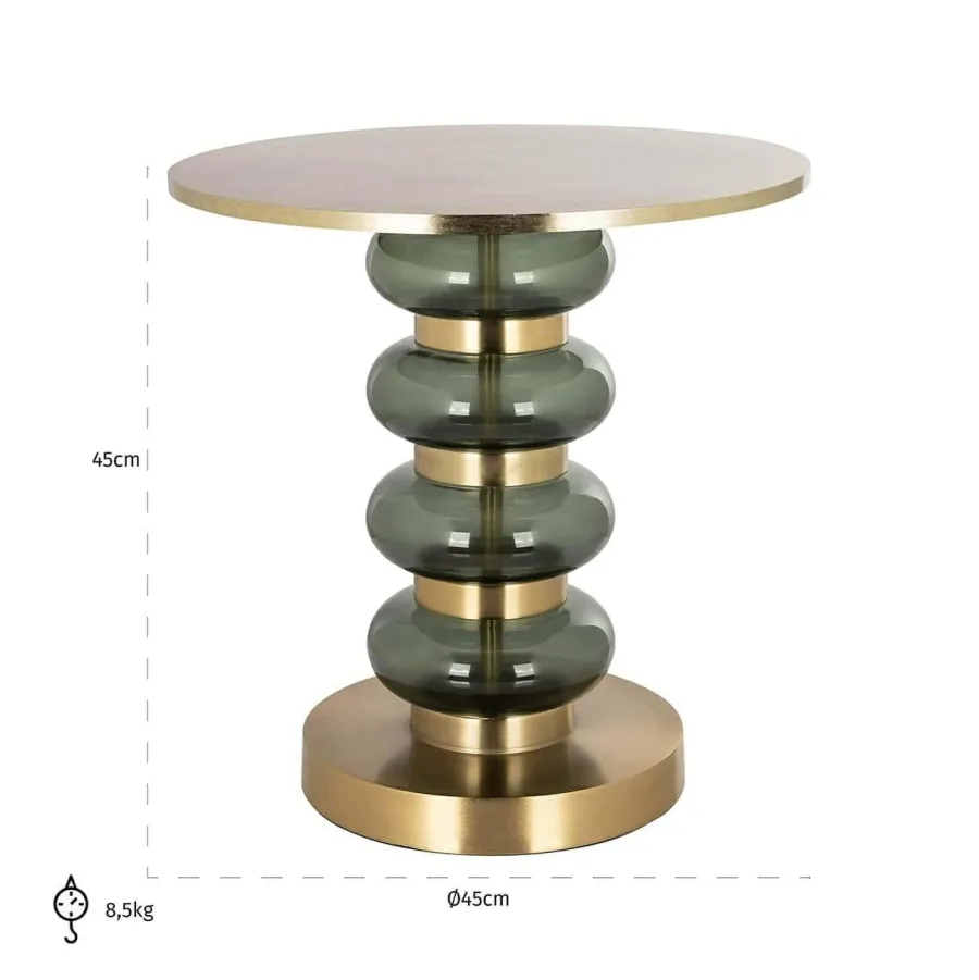 Richmond Interiors Bijzettafel Dalina green Online