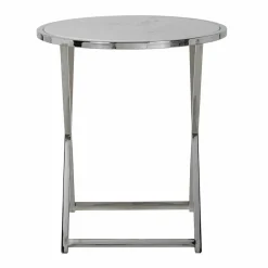 Richmond Interiors Bijzettafel Jaimy met marmeren top groot Hot