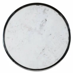Richmond Interiors Bijzettafel Jaimy met marmeren top groot Hot