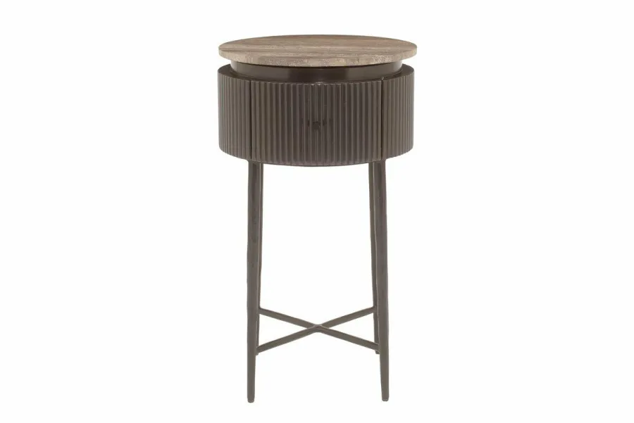 Richmond Interiors Bijzettafel Russo brown New