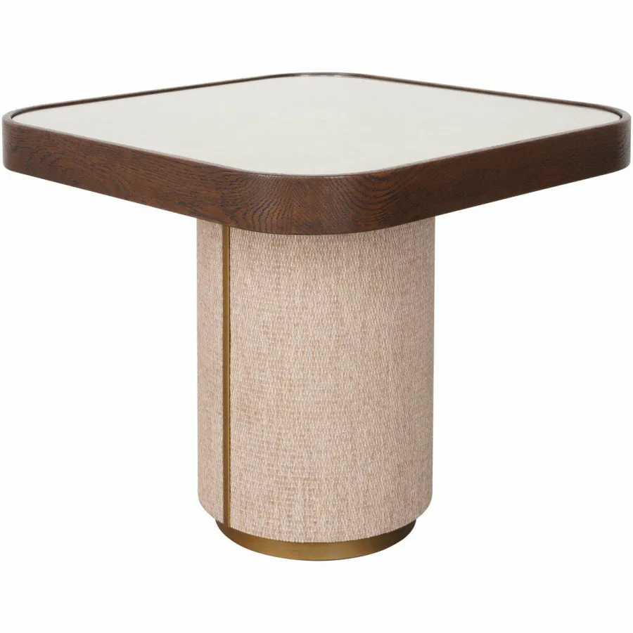 Richmond Interiors Bijzettafel Willox brown including glass Sale