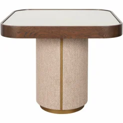 Richmond Interiors Bijzettafel Willox brown including glass Sale