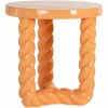 Richmond Interiors Bijzettafel Rosly oranje New