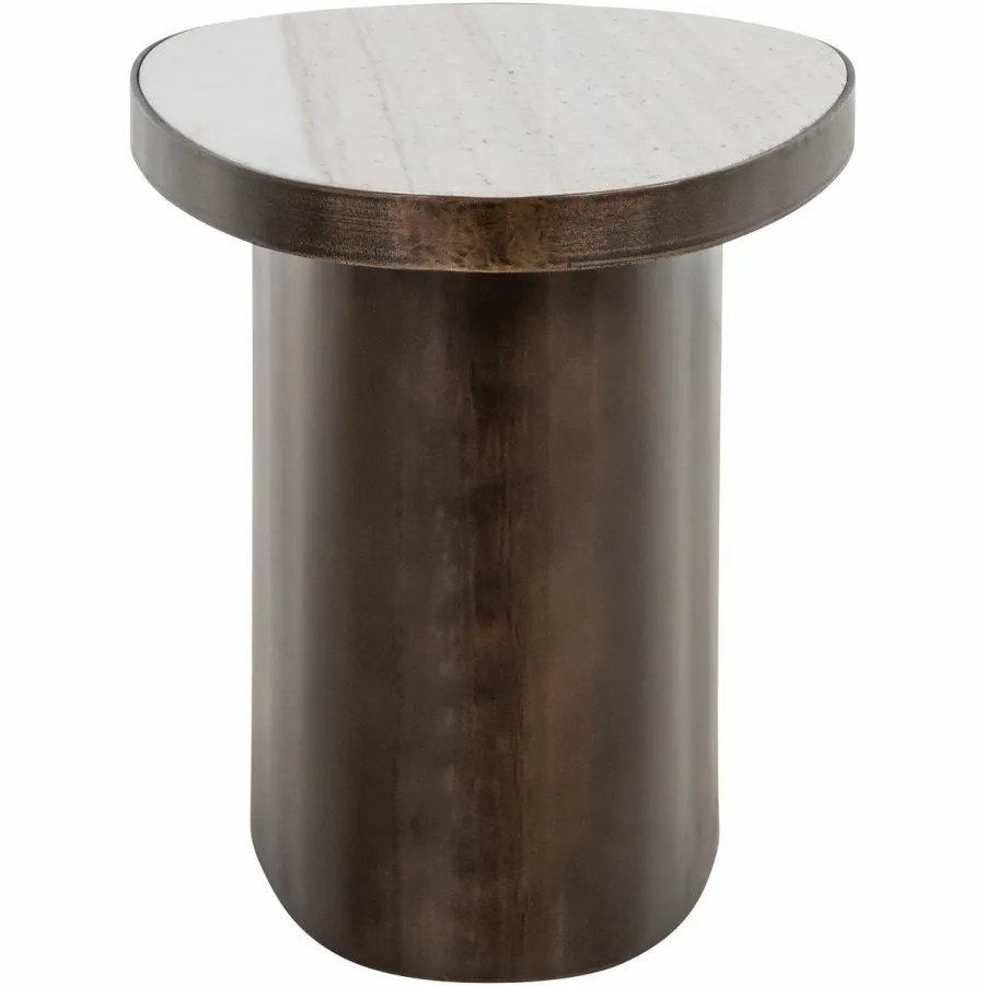 Richmond Interiors Bijzettafel Biloxi brown Hot