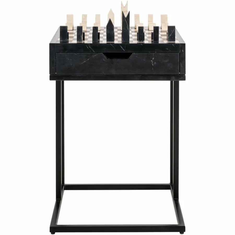 Richmond Interiors Bijzettafel Davos black Sale