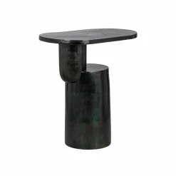 Richmond Interiors Bijzettafel Denzell zwart (Black) Outlet