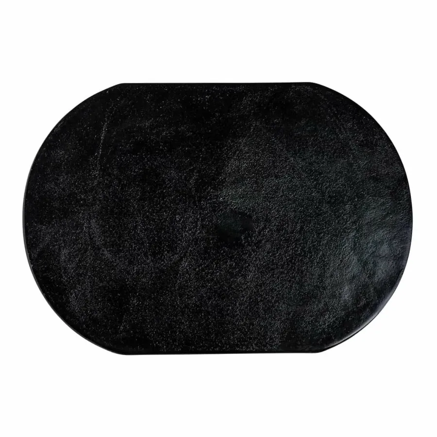 Richmond Interiors Bijzettafel Denzell zwart (Black) Outlet