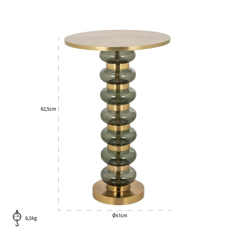 Richmond Interiors Bijzettafel Bowiene green Sale