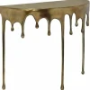 Richmond Interiors Bijzettafel Drops goud Clearance