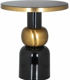 Richmond Interiors Bijzettafel Mose 51Ø (Black) Sale