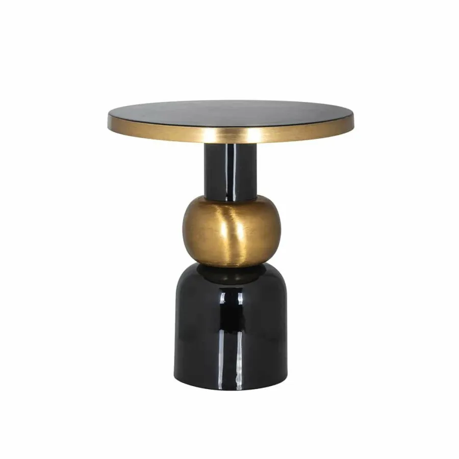 Richmond Interiors Bijzettafel Mose 51Ø (Black) Sale