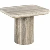 Richmond Interiors Bijzettafel Denizly grey faux travertine Discount