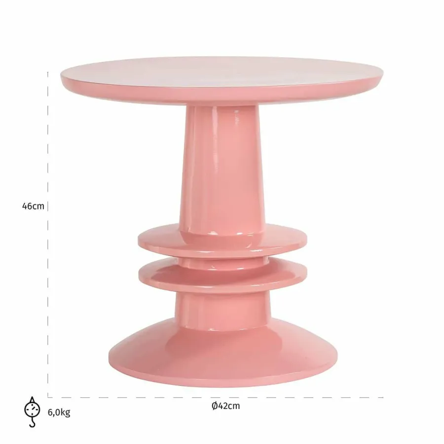 Richmond Interiors Bijzettafel Josy Pink Sale