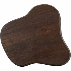 Richmond Interiors Bijzettafel Odile 50Ø donkerbruin Clearance